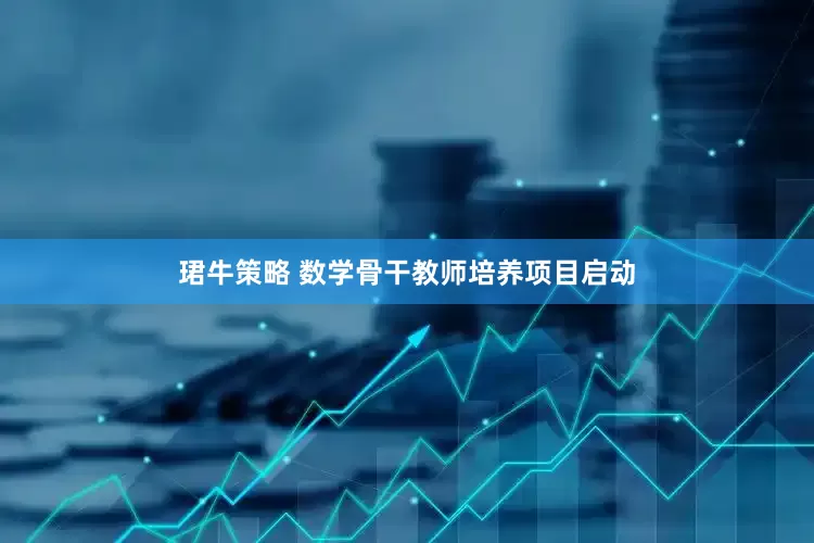 珺牛策略 数学骨干教师培养项目启动